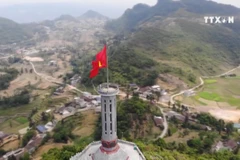 Lung Cu flag tower marks ninth year of inauguration