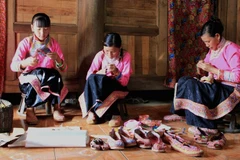 Shoe embroidery – unique cultural heritage of Dien Bien's Xa Phang people