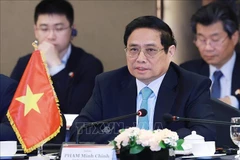 Prime Minister Pham Minh Chinh addresses the session. (Photo: VNA)