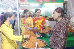 Hai Duong fair features handicrafts, OCOP products