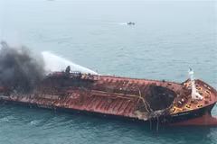 VN oil tanker fire: Search, rescue efforts underway 