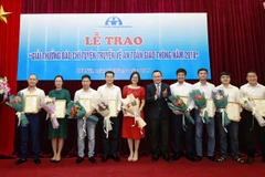 Winners of 2018 national press award on traffic safety named