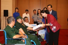 Parliamentary leader hails war invalids’ continued dedication