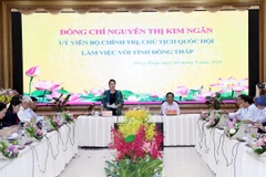 NA Chairwoman lauds Dong Thap’s agriculture, rural development 
