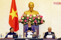 National Assembly Standing Committee opens 33rd meeting 