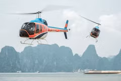 Helicopter – new way to cruise Ha Long Bay: CNN