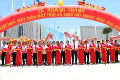 Cluster of solar power plants inaugurated in Ninh Thuan 