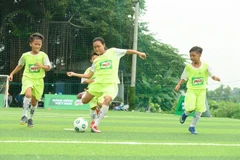 Eight young Vietnamese footballers play in 1st Milo Champions Cup in Spain