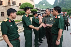 Indonesian military officers visit Military Region 1