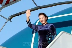 NA Chairwoman leaves Hanoi for Russia, Belarus visits