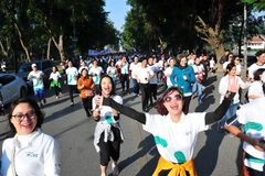 People run to donate for disadvantaged children