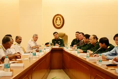 Chief of VPA General Staff Phan Van Giang active in India