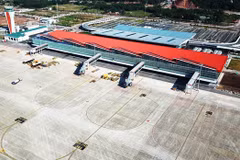 Van Don airport welcomes first flight from Republic of Korea