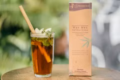 Vietnamese bamboo straws adorn world drinks