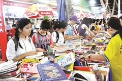 Christmas book fair opens in HCM City