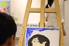 Exhibition showcases art works by autistic children