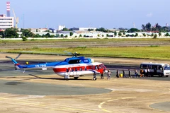 Helicopter-used air route to connect Vung Tau and Con Dao 