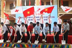 Work on 154 Red Cross houses begins in Hanoi