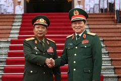 Vietnam, Laos step up defence cooperation