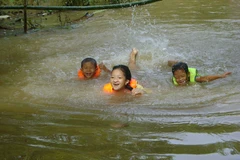 Int’l organisations help child drowning prevention in Dong Thap