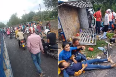 Truck accident kills two, injures 31 others in Cambodia
