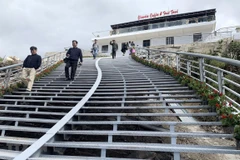 First stage of Rong May Glass Bridge tourism site opens in Lai Chau 