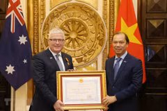 Friendship Order bestowed upon Australian Ambassador 
