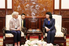 Vice President hosts Operation Smile’s leader