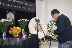 Respect-paying ceremonies held for former President in Myanmar, Netherlands