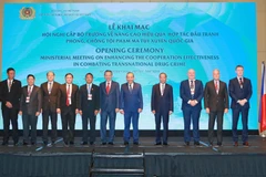 Ministerial meeting aims to crack down on drug crime in Southeast Asia