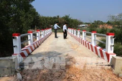 Ten rural bridges put into use in Tay Ninh province