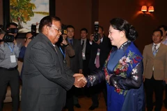NA Chairwoman meets Lao leader