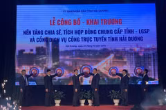 Hai Duong launches gov’t service platform, portal 