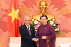 Officials of Myanmar’s ruling party visit Vietnam