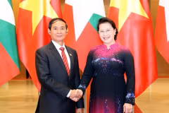 Top legislator meets with Myanmar President