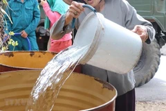 Nearly 10,000 households in Tra Vinh lack fresh water 