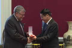 Friendship order conferred upon Belgian association 