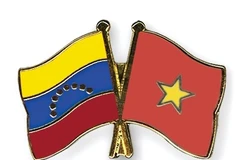 Vietnamese people stand side by side with Venezuelans 