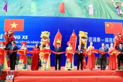 Vietnam, China open specialised route for goods transportation