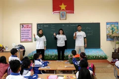 Israeli volunteers join teaching activity in Lao Cai