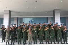 Vietnam joins drill on peacekeeping, mine action in Indonesia