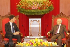 Party, State leader hosts Dutch Prime Minister 