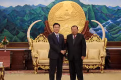 Vietnamese Ministry of Justice delegation on working visit to Laos