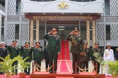 High-level military delegation wraps up visit to Cambodia
