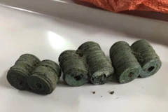 Over 100kg of ancient coins discovered in Yen Bai