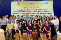 Workshop spotlights gender issue in development plans for ethnic areas