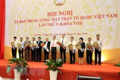 Ninth conference of VFF Central Committee wraps up