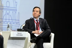 Party official delivers speech at Russia’s Int’l Economic Forum