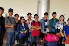 Indonesia’s earthquake: Vietnamese students safely arrive in Jakarta