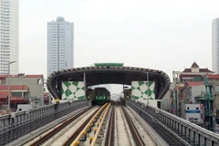 Cat Linh-Ha Dong railway connected to national grid for trial operation